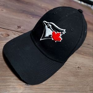 Black Bluejays baseball cap with velcro strap